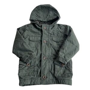 Old Navy Olive Green Utility Jacket US 5T